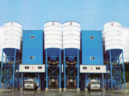 2 HZS120B Concrete Batching Plant