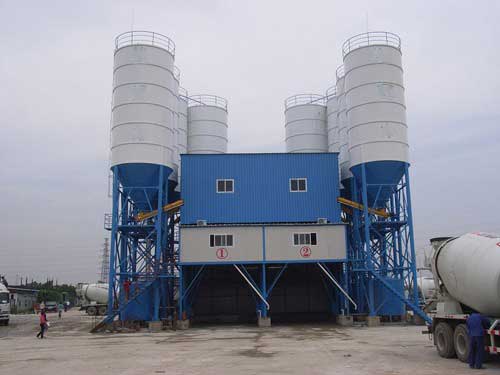 2-HZS180B Concrete Batching Plant