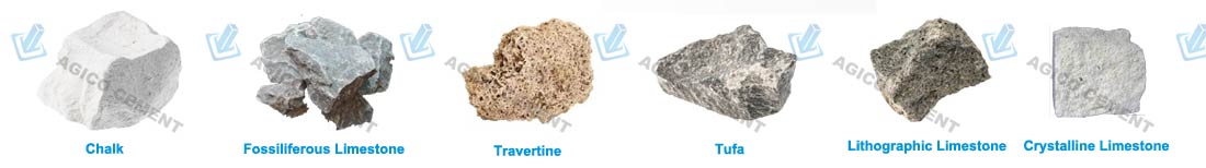 Common Limestone Types