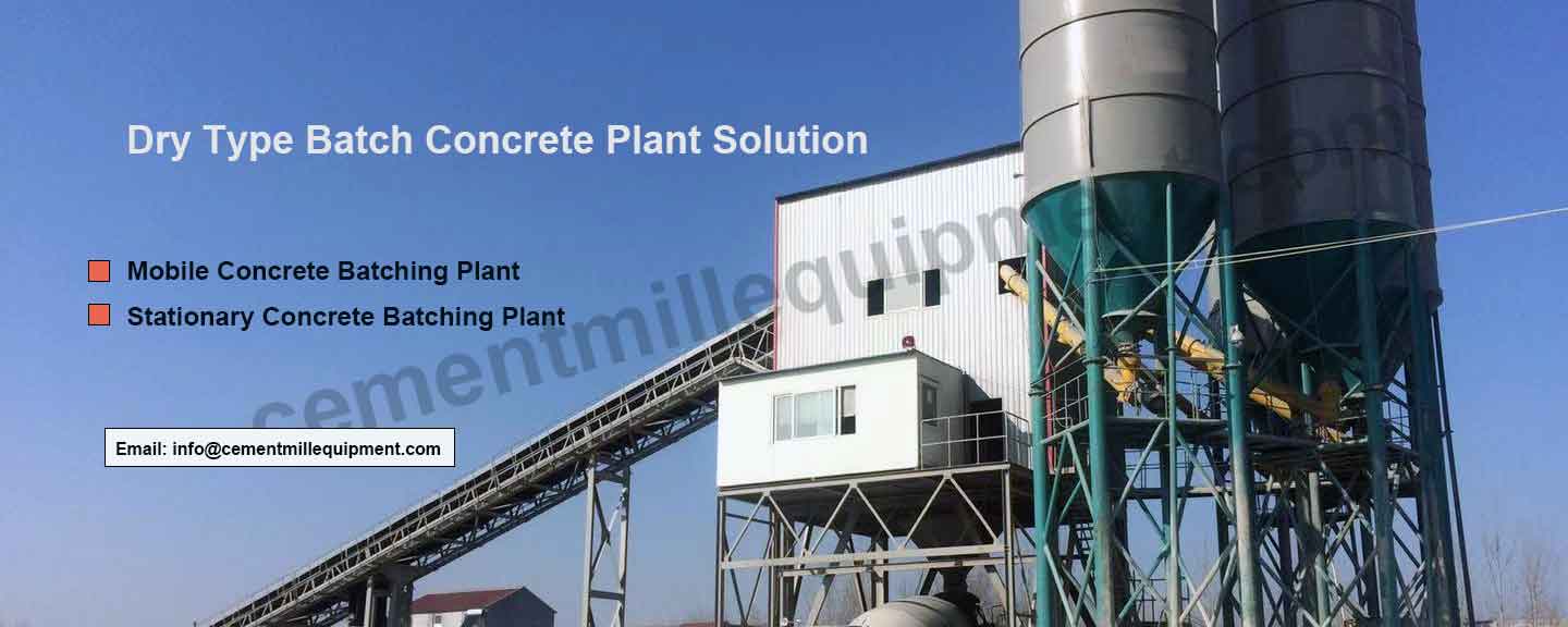 Dry Batch Concrete Plant Solution