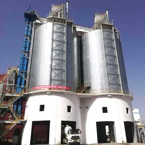 Galvanized Spiral Silo