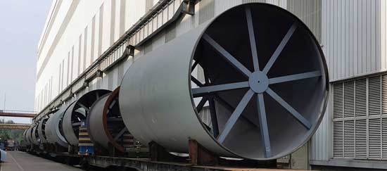 Rotary Kiln Shell Delivery