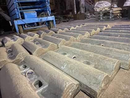 Hammer Crusher Linner for Customer