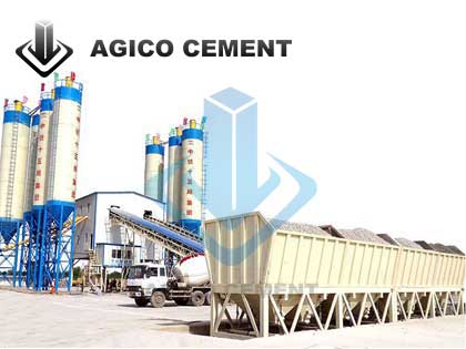 HZS 180 Stationary Concrete Batching Plant