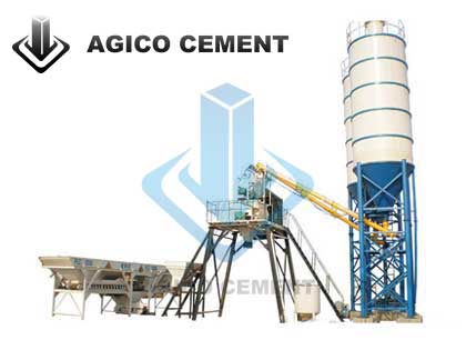 HZS 25 Stationary Concrete Batching Plant